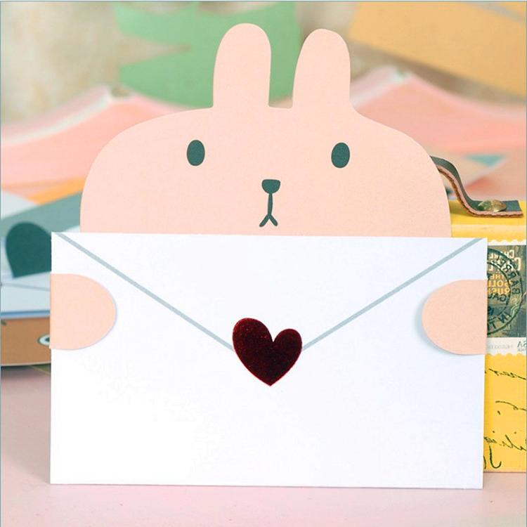 创意卡通立体贺卡六一儿童生日邀请函祝福卡留言贺卡