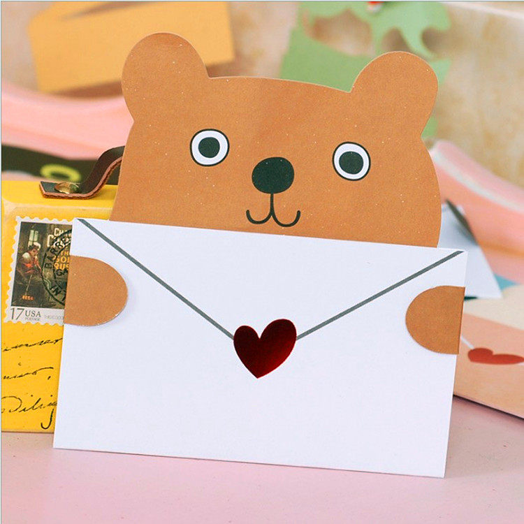 创意卡通立体贺卡六一儿童生日邀请函祝福卡留言贺卡