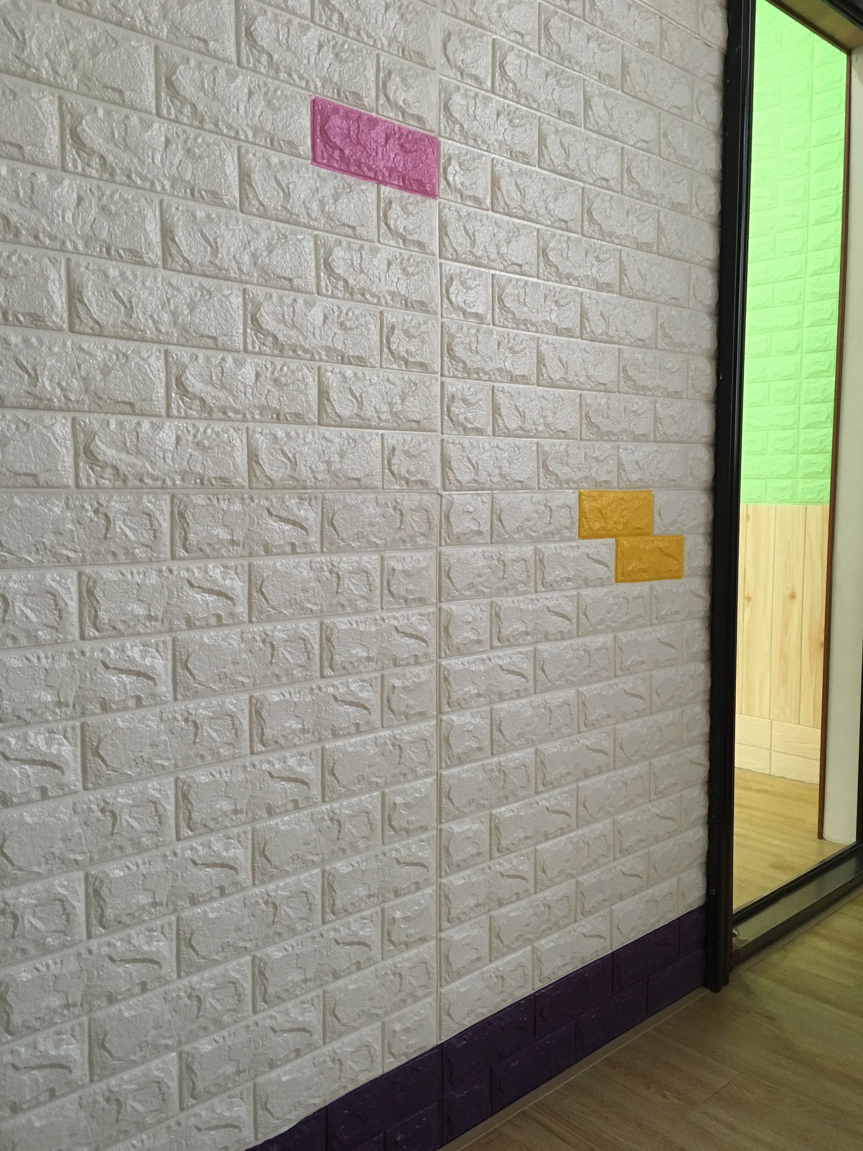 墙贴3d立体砖纹客厅卧室防水自粘泡沫泡棉墙贴