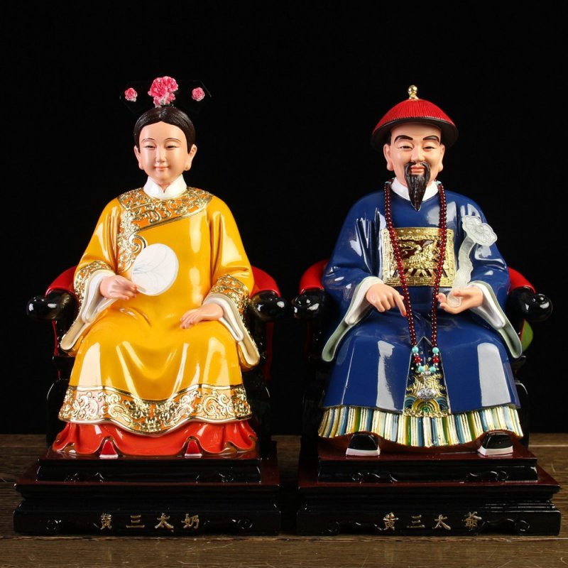 黄三居家仙家摆件佛像大家族四大家用供奉神像摆件