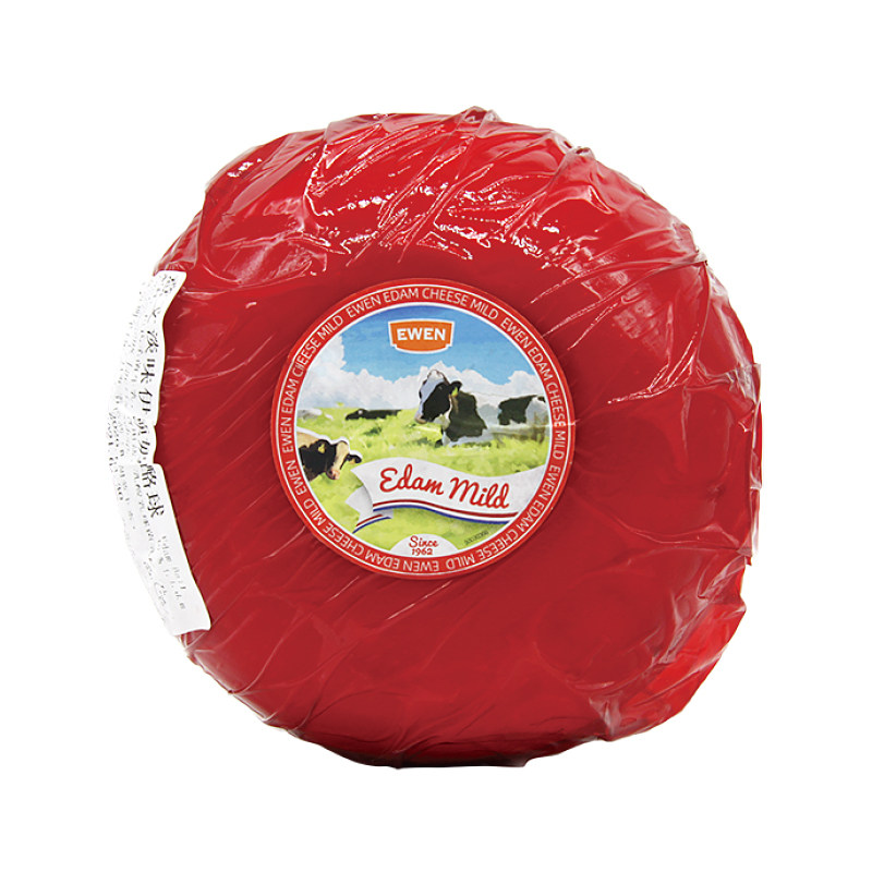 红波奶酪荷兰进口意文淡味芝士1.8kg高达伊顿原制奶酪