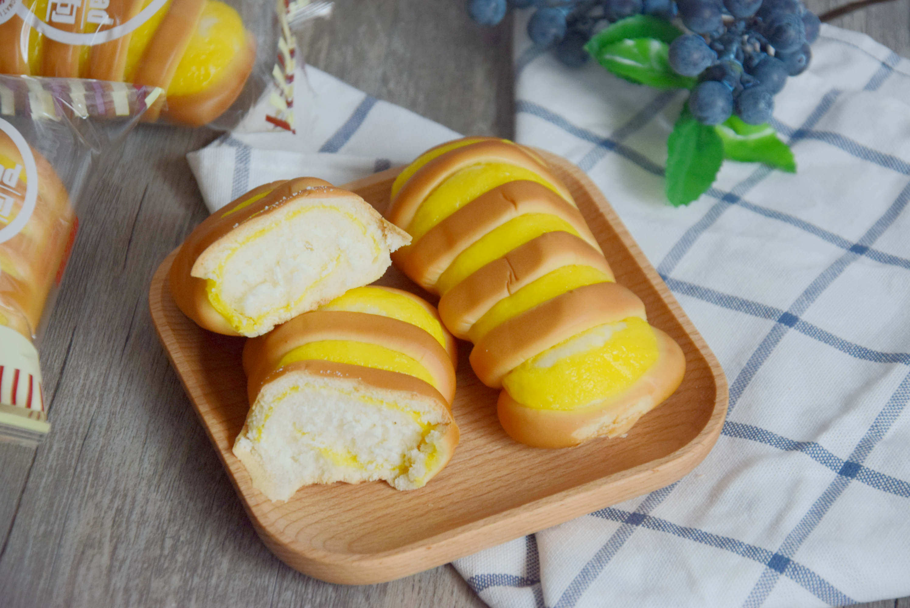 吧爵奇乐玉米软芙面包法式长棍包儿童早餐好吃传统西式糕点