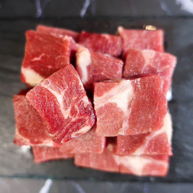 牧沛新西兰ps脑原切牛肉块1000g厚切健身牛排牛排