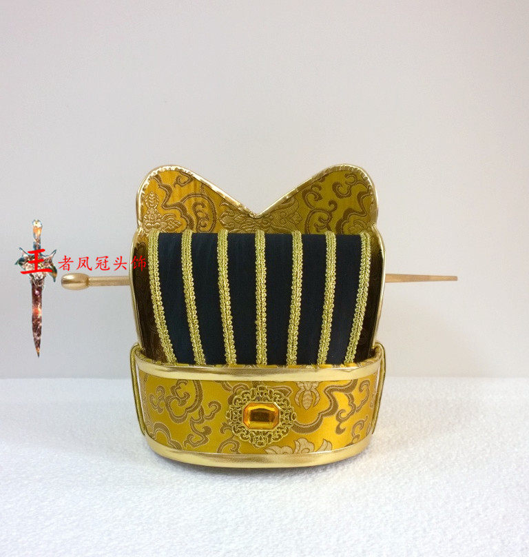 古装头饰七梁汉服帽子曹操诸葛亮汉代冠帽大臣发饰