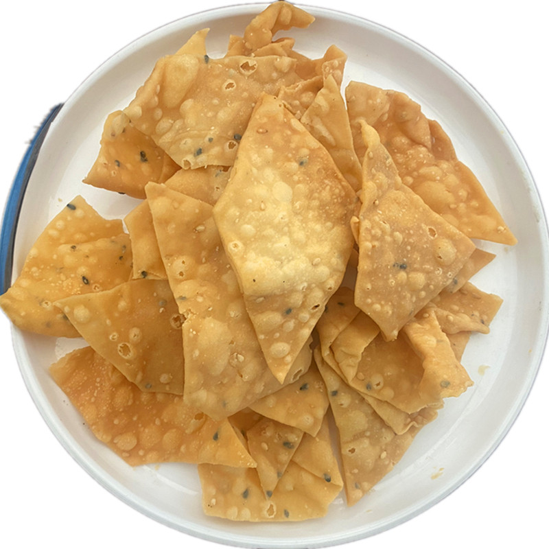 纯手工油炸麻叶2斤焦叶子酥脆馓子炸蕉叶子安徽河南特产带芝麻-图4