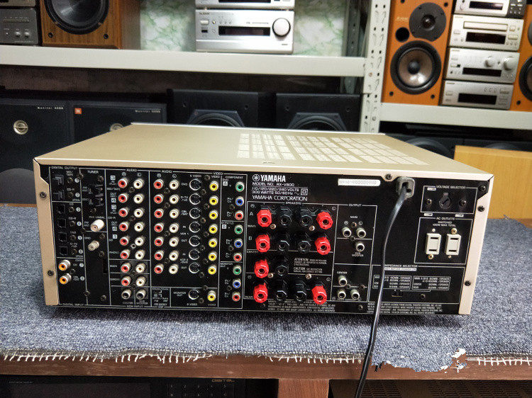 二手进口高端发烧av功放机雅马哈rxv800dts影院功放