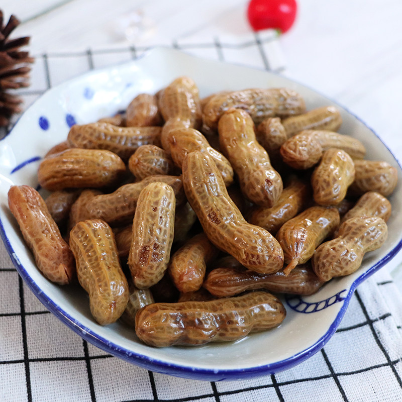 花生水煮盐味1kg带壳盐水啤酒伴侣ktv酒吧包点