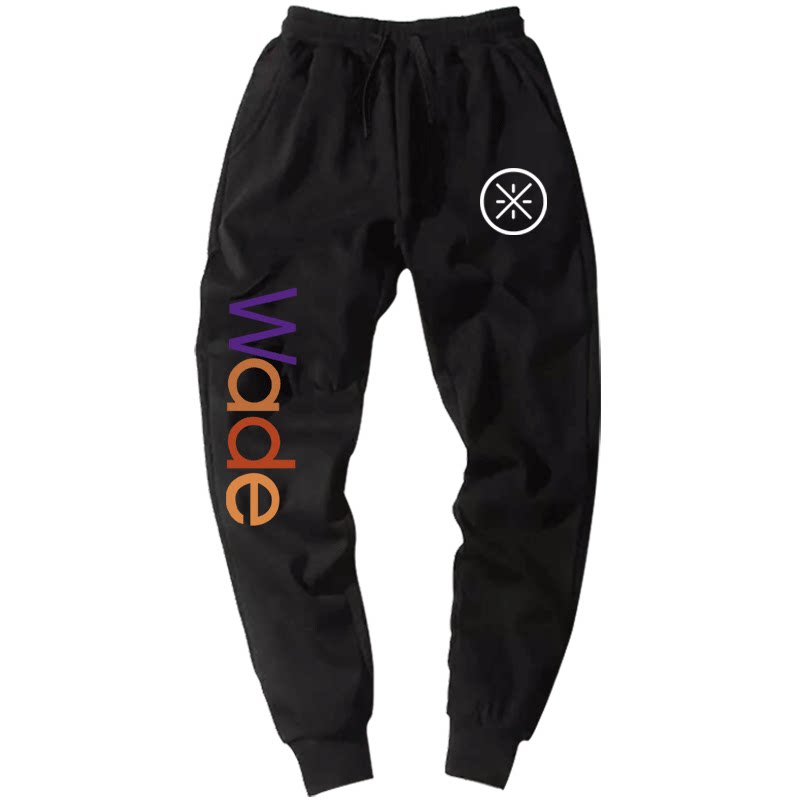 德怀恩韦德wade秋冬训练健身休闲运动透气男女小脚束口长卫裤裤子