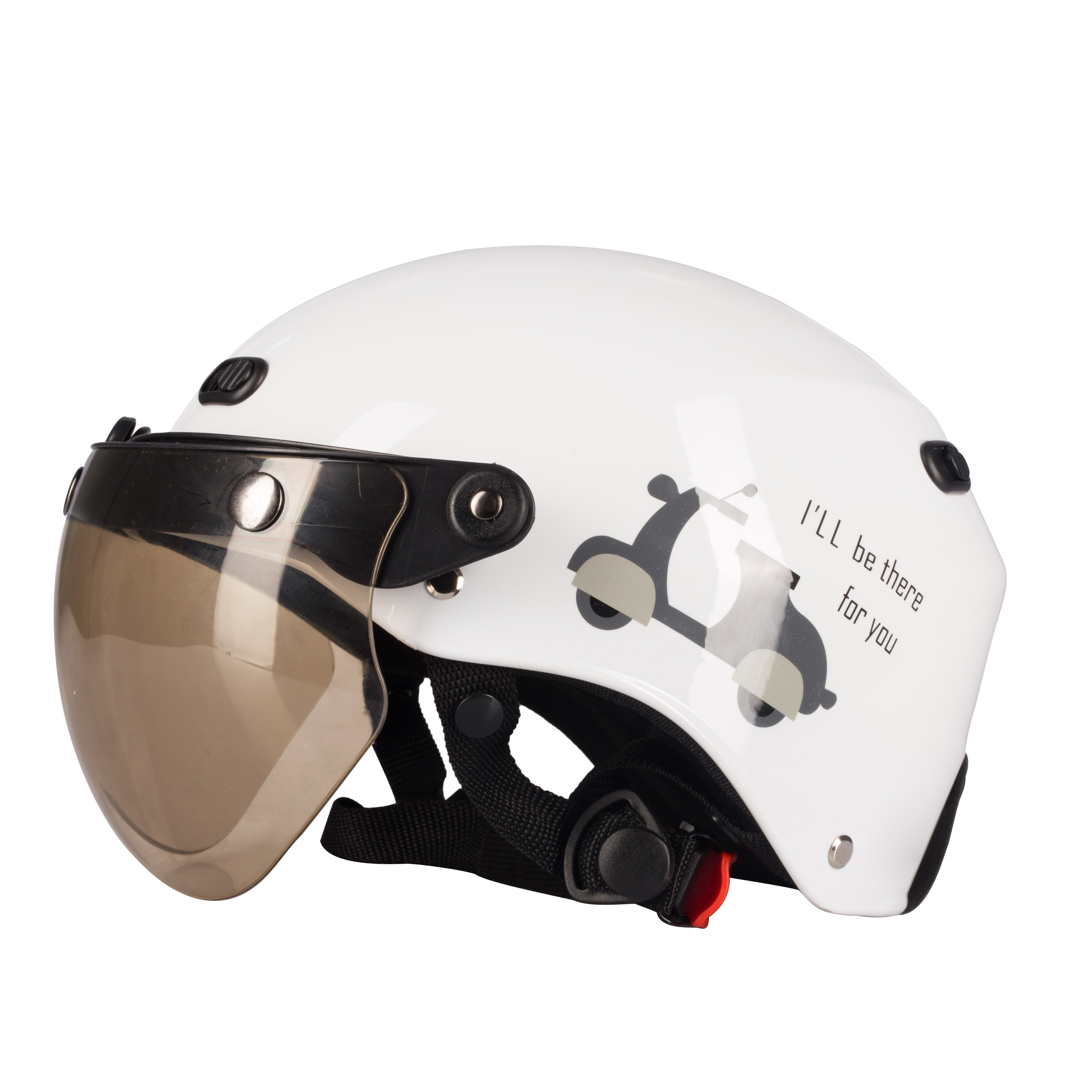 nuh成人电动电瓶车头盔哈雷复古四季通用男女摩托车头盔