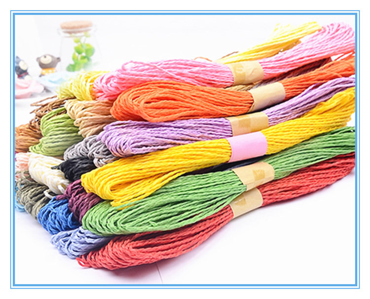编织12色彩色纸绳幼儿园diy粘贴贴画手工材料手工创意粘贴类