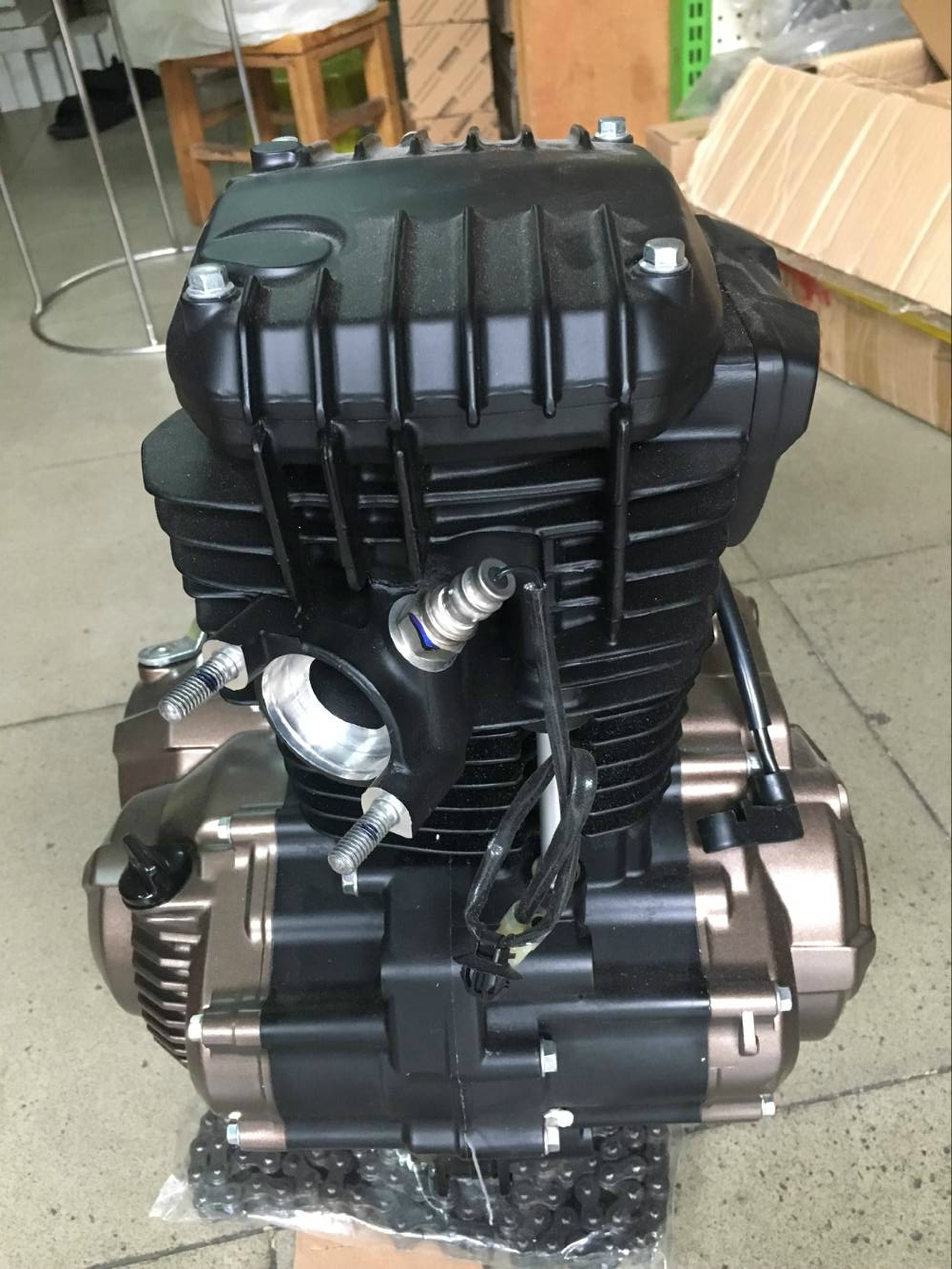 适用五羊本田新大洲cb190r暴锋眼摩托车发动机汽油机正品其他摩托车