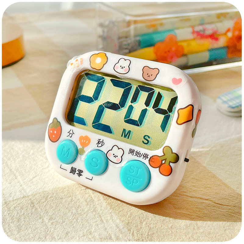 儿童迷你计时器学生两用闹钟学习专用自律时间管理定时器