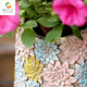 Outdoor garden decoration hand-painted creative retro tall flower jar flower pot home balcony courtyard layout gardening ornaments Outdoor garden decoration hand-painted creative retro tall flower jar flower pot home balcony courtyard layout gardening ornaments