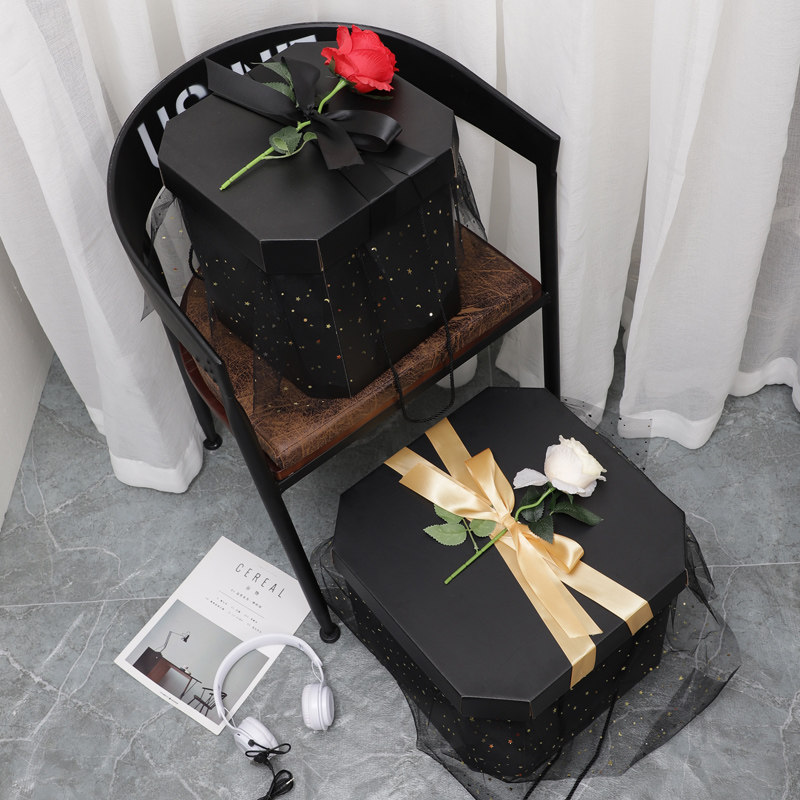 礼物仪式网红礼品网礼品男友男生盒子礼盒生日糖盒