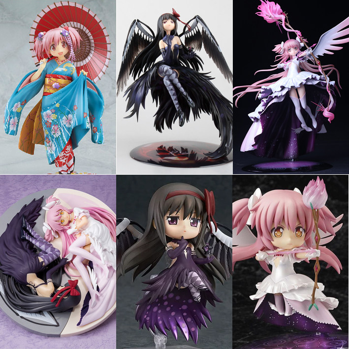 手办魔法少女小圆鹿目圆圆神和服浴衣舞妓ver手办