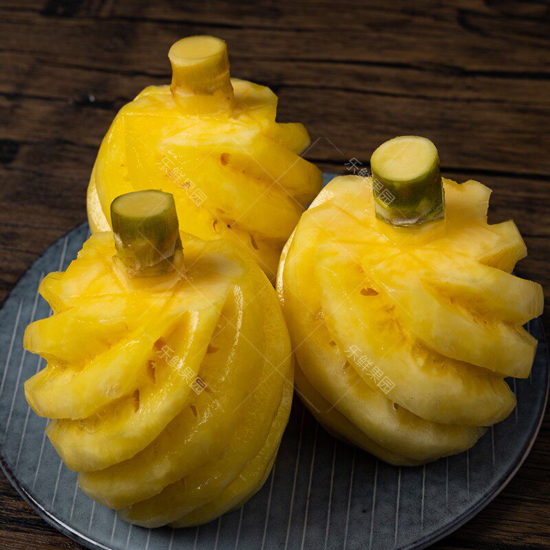 菠萝泰国进口去皮3斤精选迷你菠萝