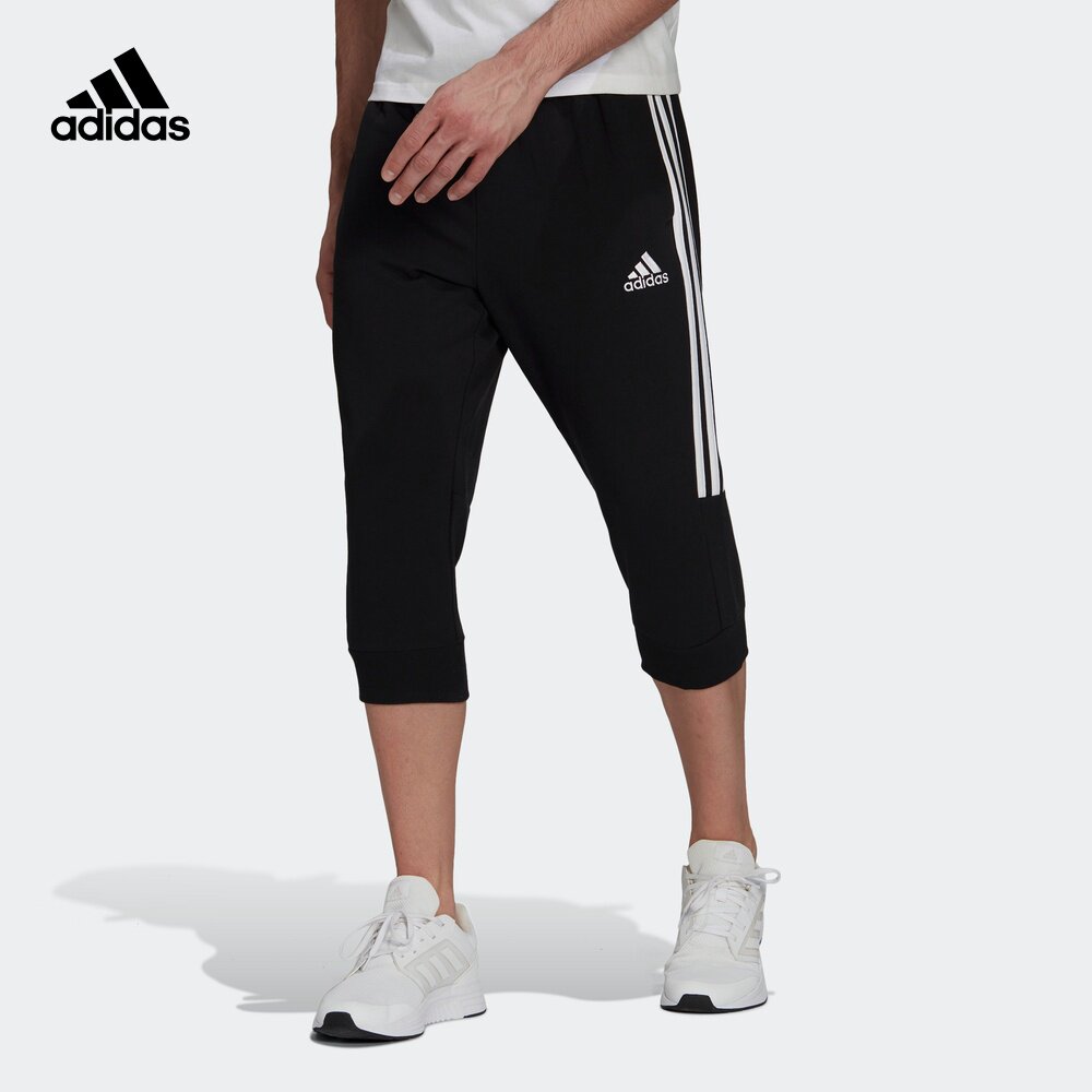 阿迪达斯中长七分裤子健身短裤跑步运动新款夏季运动中长裤短裤