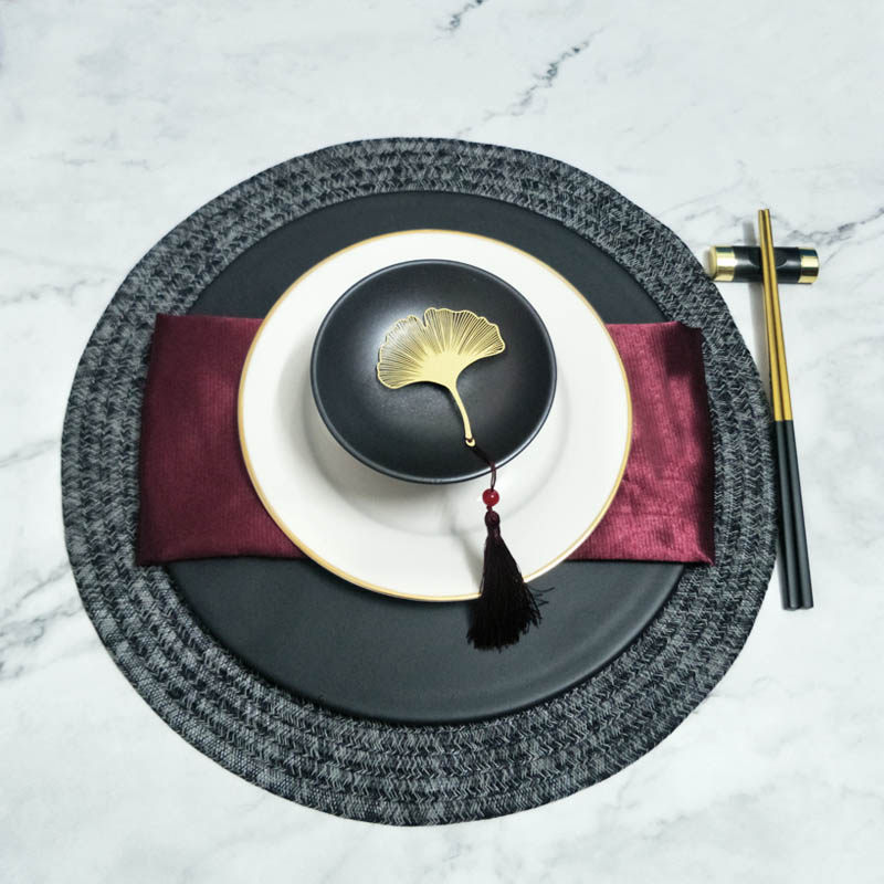 中式餐具新中式碟子盘子家用轻奢套装现代复古盘