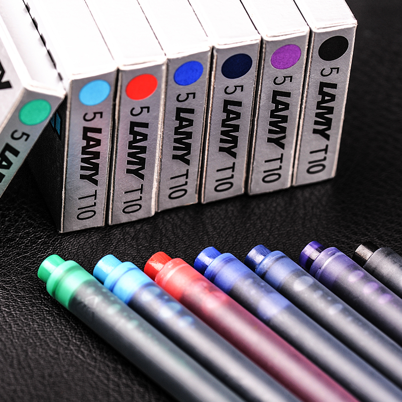 德国原装lamy凌美钢笔专用墨囊狩猎者恒星一次性墨胆墨水芯5支装