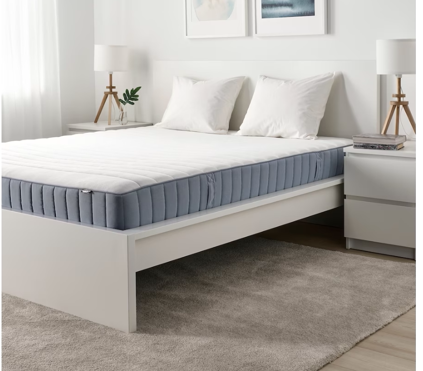 床垫正品宜家代购ikea瓦勒沃格袋装弹簧硬型床垫