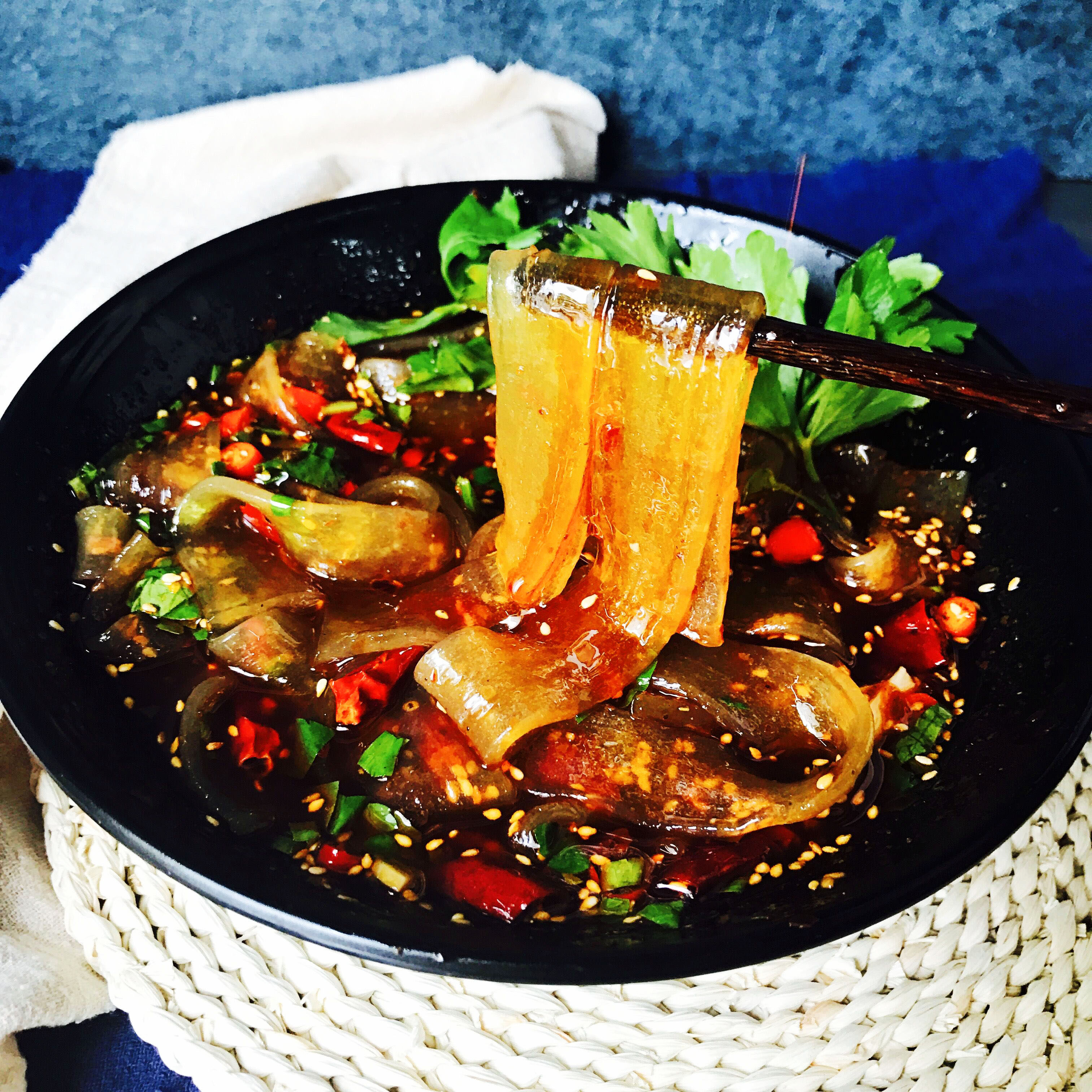 袁鲜火锅宽粉269g每袋袋调料方便速食麻辣烫红薯冲泡方便面