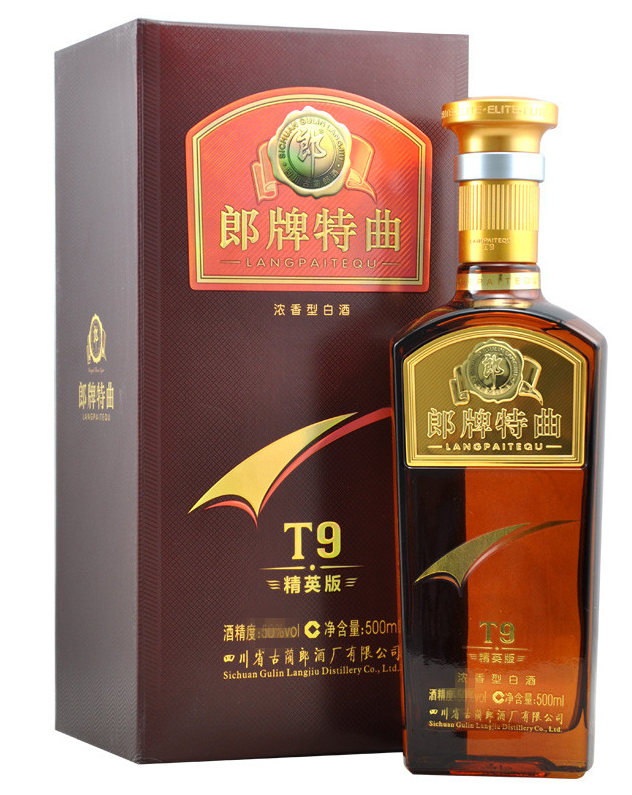 郎牌t9原厂正品郎酒特曲精英42度500ml单瓶国产白酒