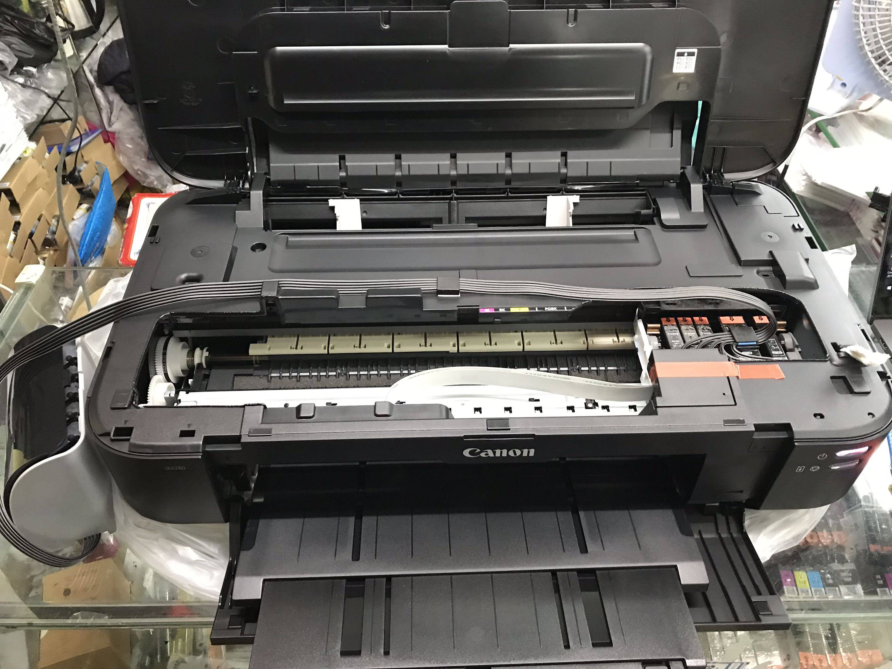 包邮全新正品国行佳能ix6780五色照片打印机a3连供cad替ix6580