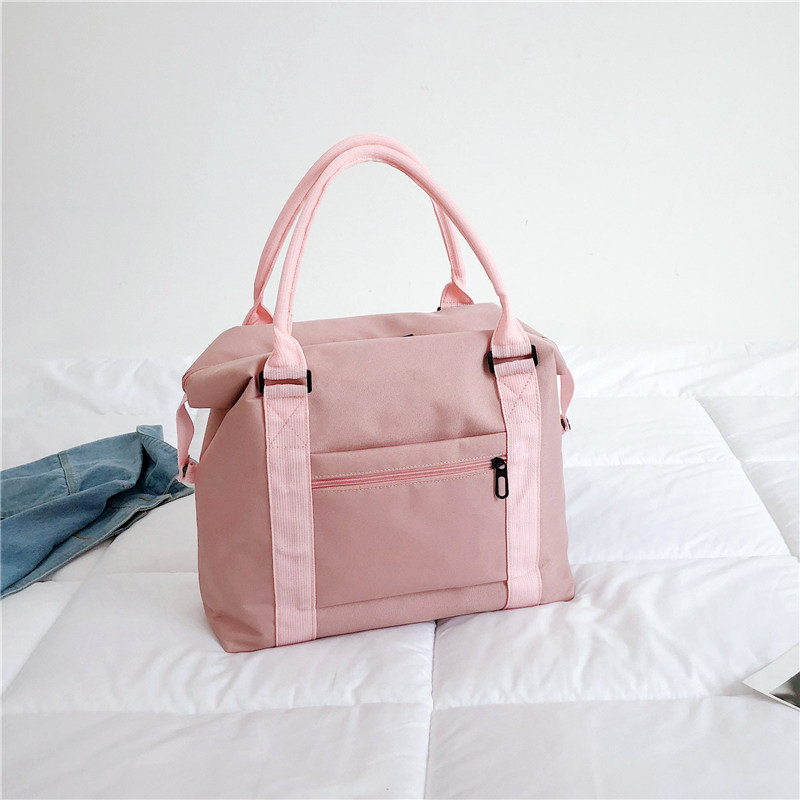 旅行包女手提轻便大容量短途行李包装衣服运动健身包外出差旅游包