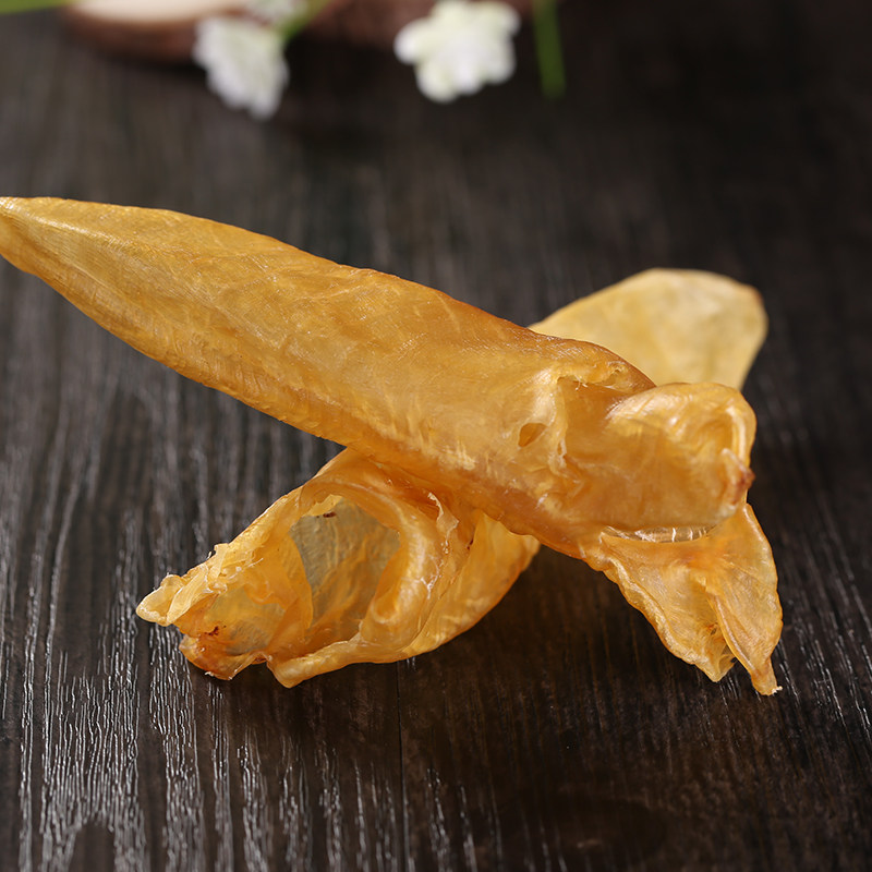 野生原生花胶黄花100g鱼胶干货正品深海海鱼花胶