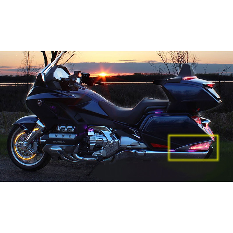 现货包邮年后金翼gl1800加装ciro尾箱两侧刹车其他摩托车用品