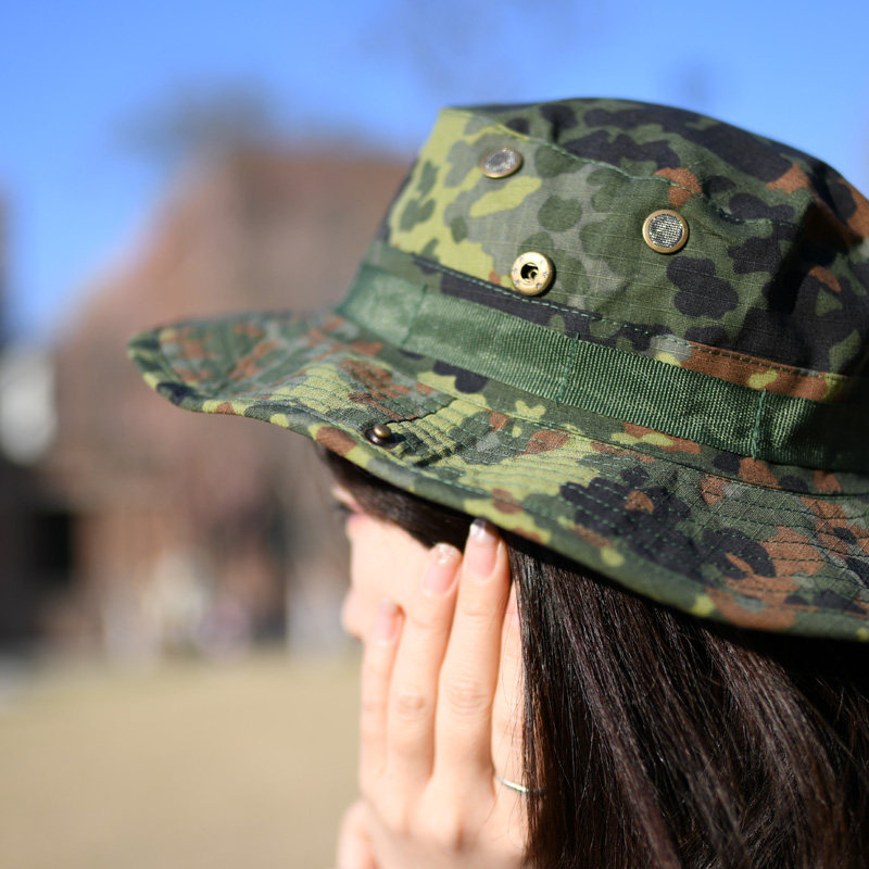 放心好店酷玩中欧bdu德军原版德斑丛林帽