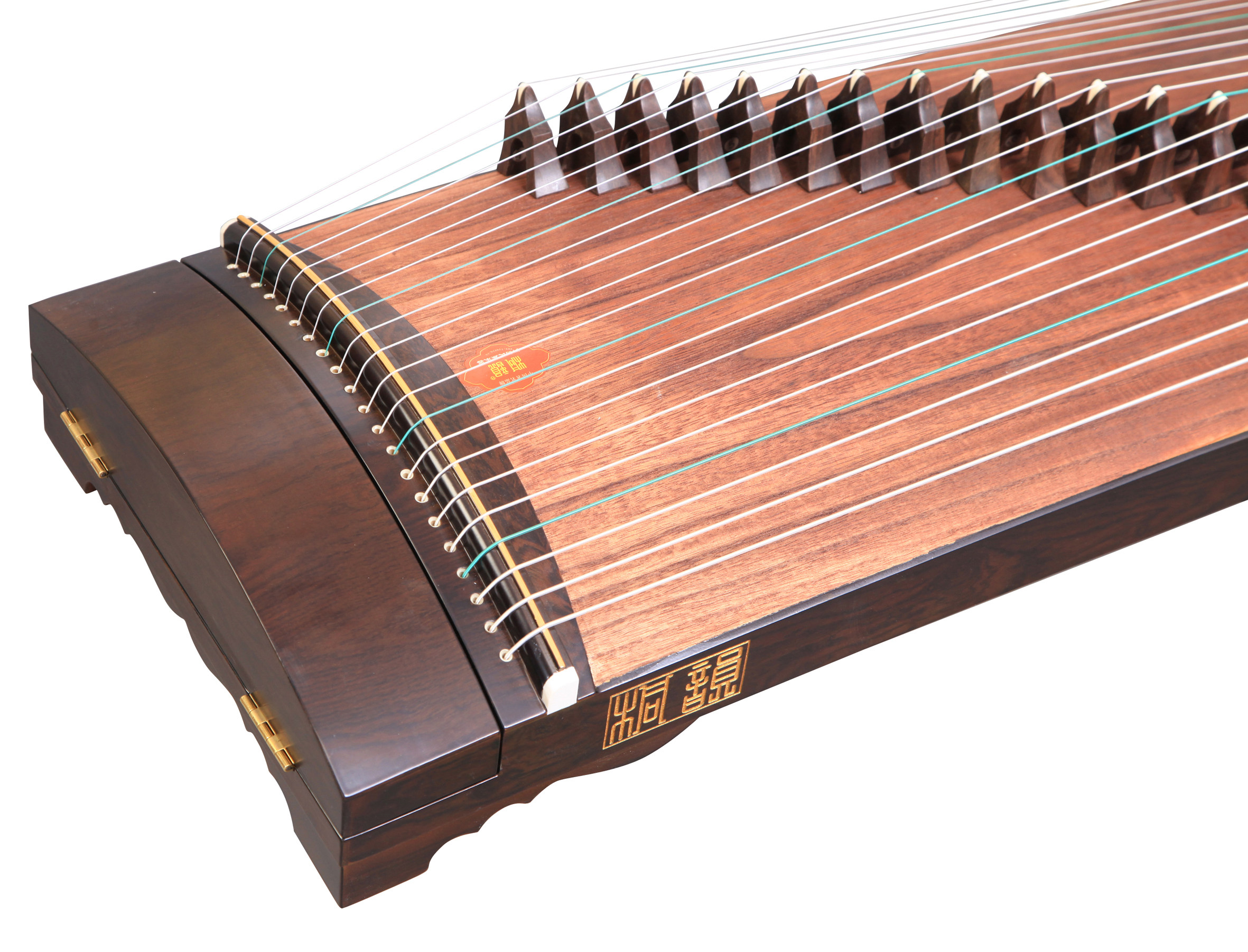 惊鸿艳影桐韵乐器实木120cm小古古筝巴西金檀木檀木古筝