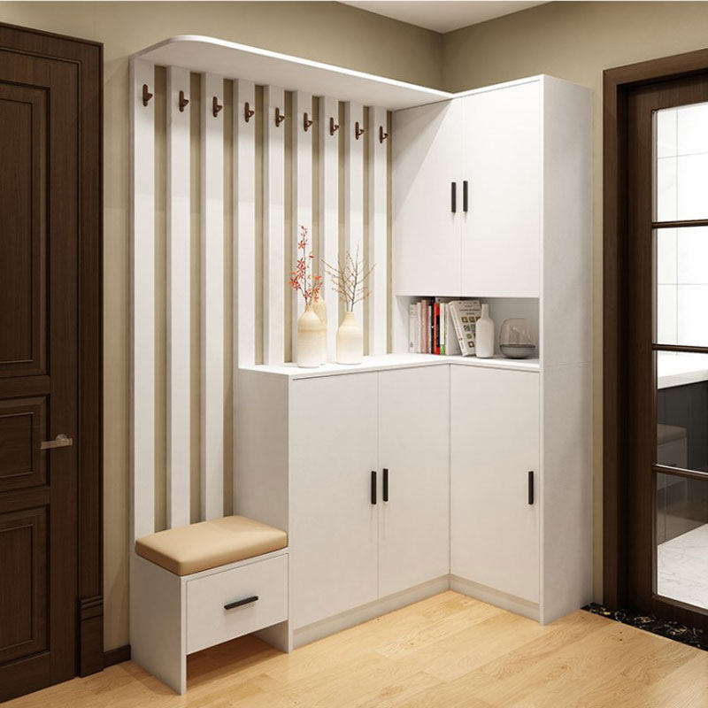 进门镂空玄关柜客餐厅隔断柜间厅柜转角柜简约现代鞋柜门厅柜