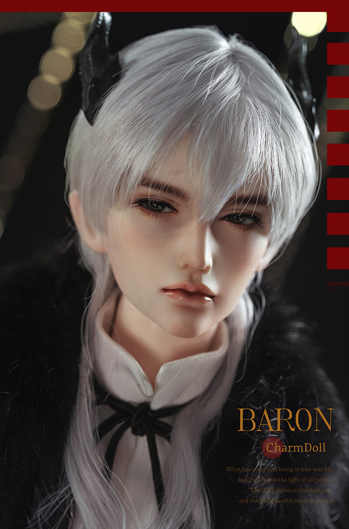 88折~charmdoll【cd】巴伦 baron 大叔 男娃 70 全套 sd bjd娃娃