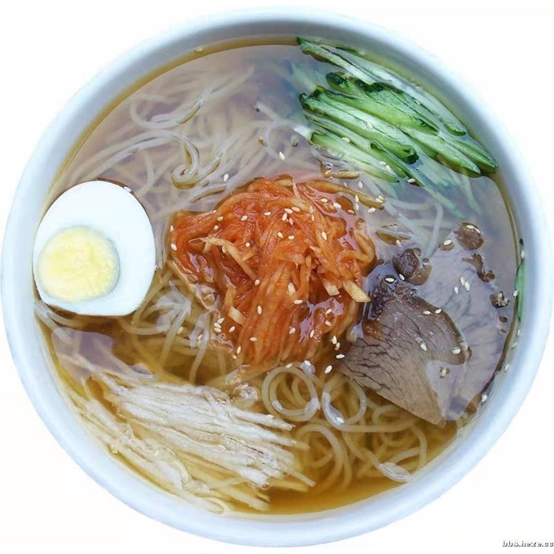 包装韩国5人筋面好吃份筋冷面1kg风味真空包冷面