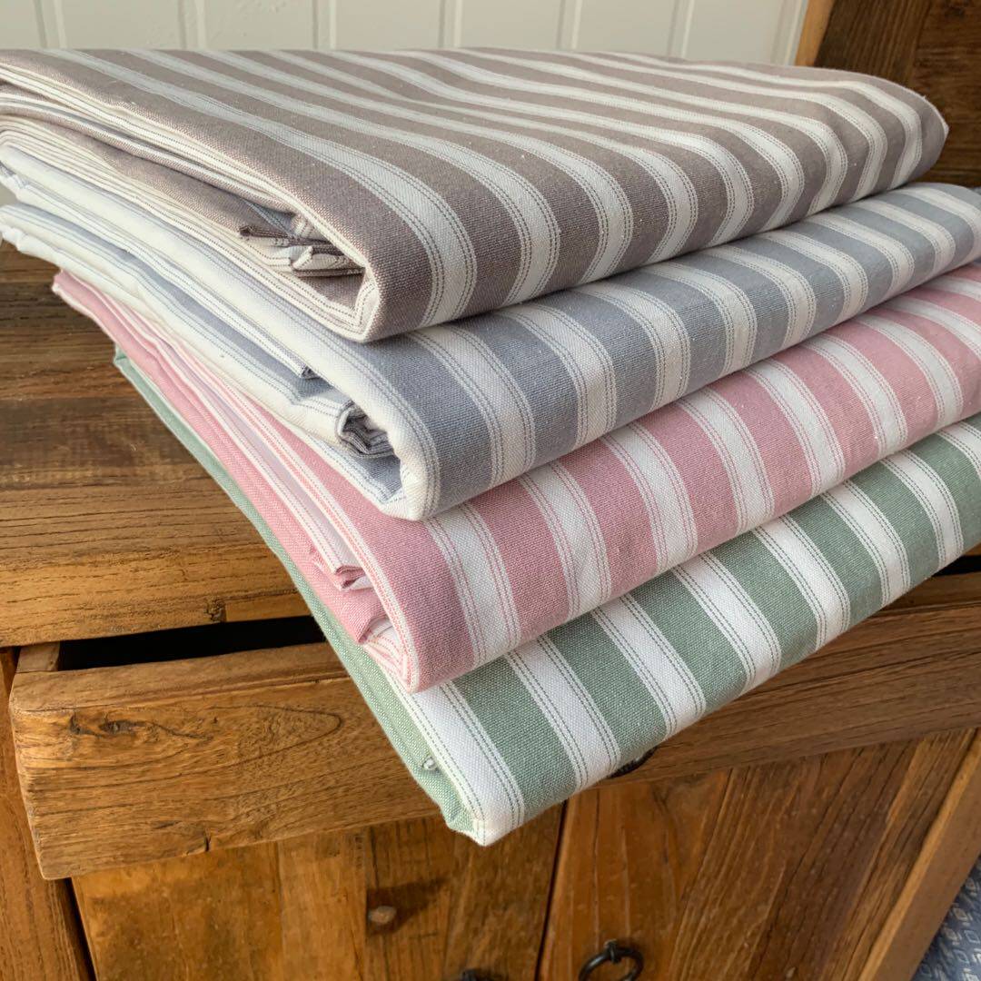 刘大姐家 出口精梳棉老粗布床单 三件套 21支棉纱 多个尺寸可选