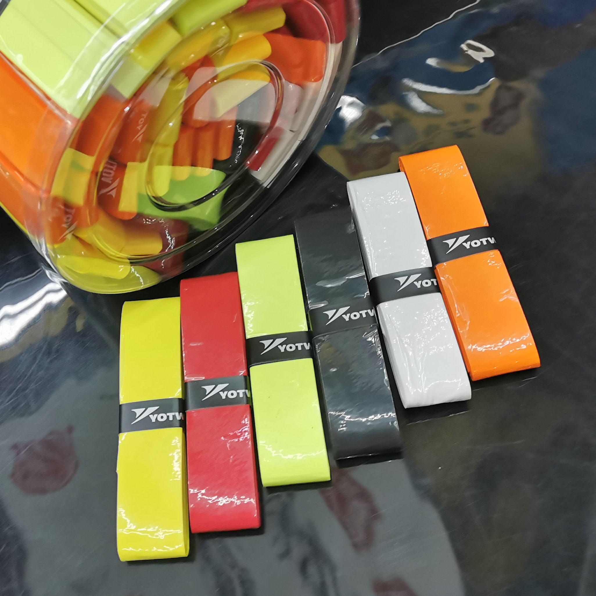 优畅羽毛球网球吸汗防滑耐磨光面pu手胶手胶