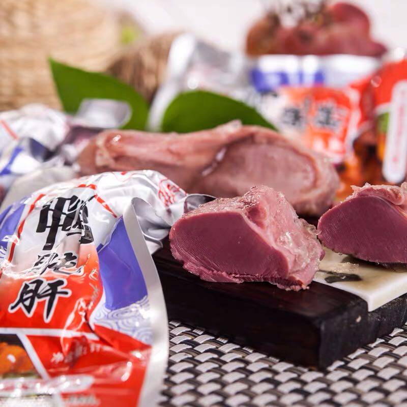上海立丰食品鸭肫肝原味500g散装真空小包装方便即食休闲零食特产