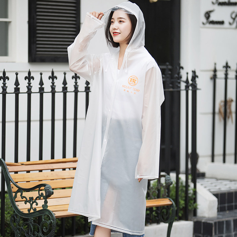 旅游抖音潮人雨衣女成人时尚男户外徒步雨披单人防雨便携式旅行