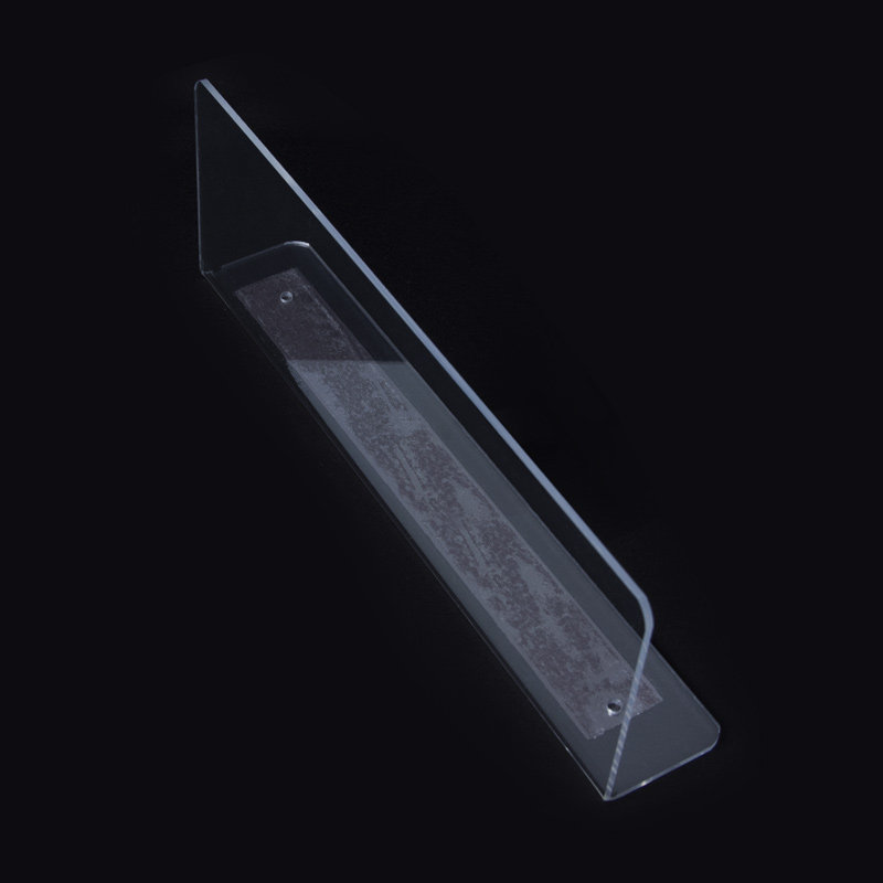 厂家直销l型亚克力货架隔板商品分隔板便利店仓库商场货架挡板3mm