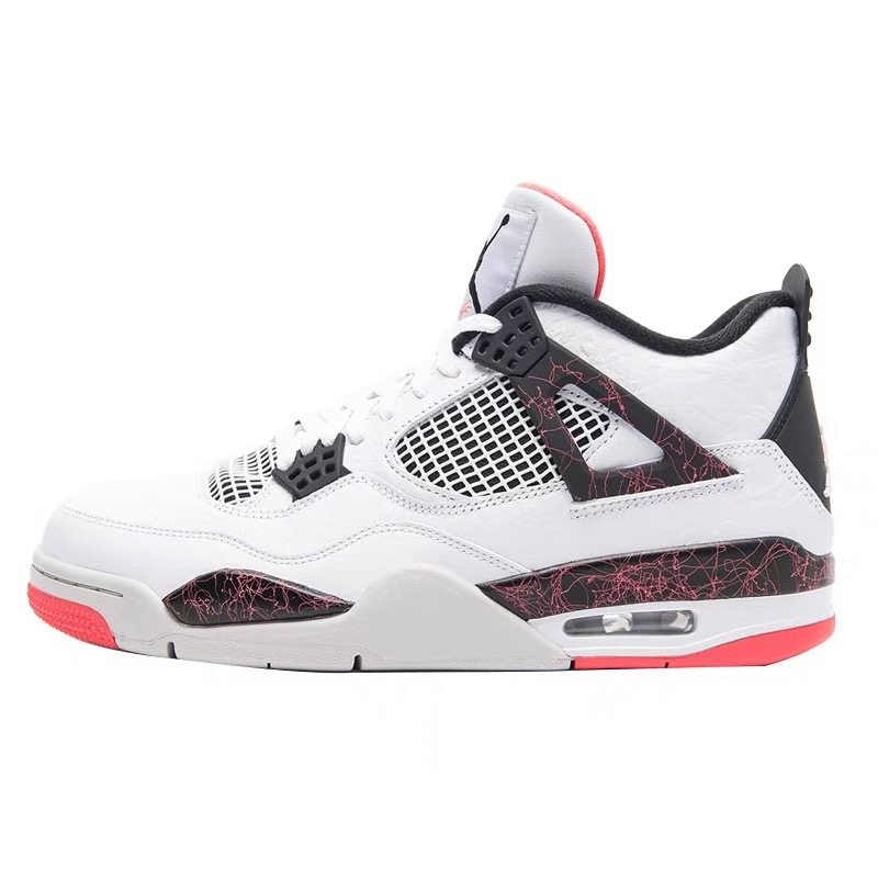 airjordanhotlavaaj4热熔熔岩白红篮球球鞋篮球鞋