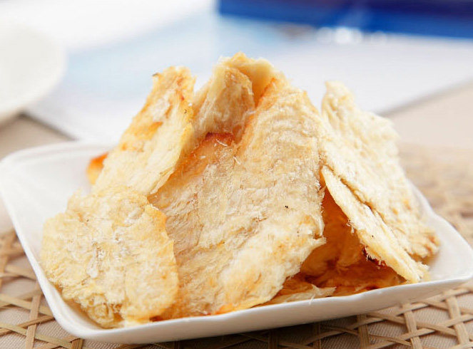 明珠熟鱼片250g 舟山特产海鲜零食 香烤马面鱼片王鳕鱼片2件包邮