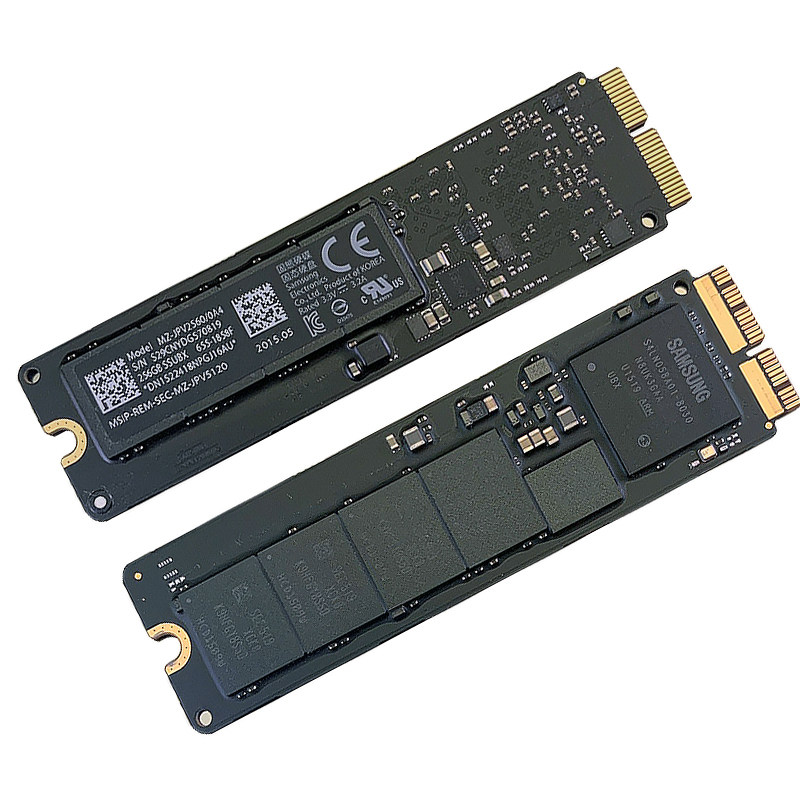 苹果电脑macbookaira1465a1466proa1398a1502ssd原装固态硬盘固态硬盘