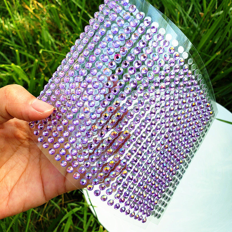 diamondstickers彩色钻石贴画相框装饰贴纸scrapbooking贴纸