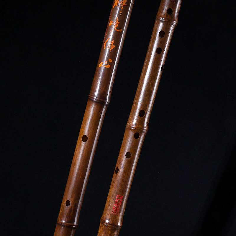 风雅花斑笛大演奏专业低音斑竹湘妃竹雅宫珍品笛子