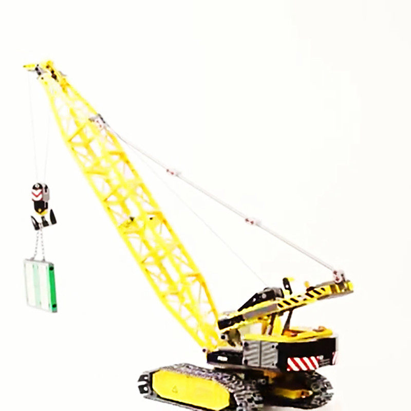 乐高7632正品lego积木城市city7632履带起重机塑料积木