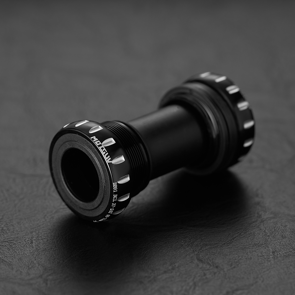 中轴motsuv螺纹炫彩山地公路自行车中空一体牙盘中轴