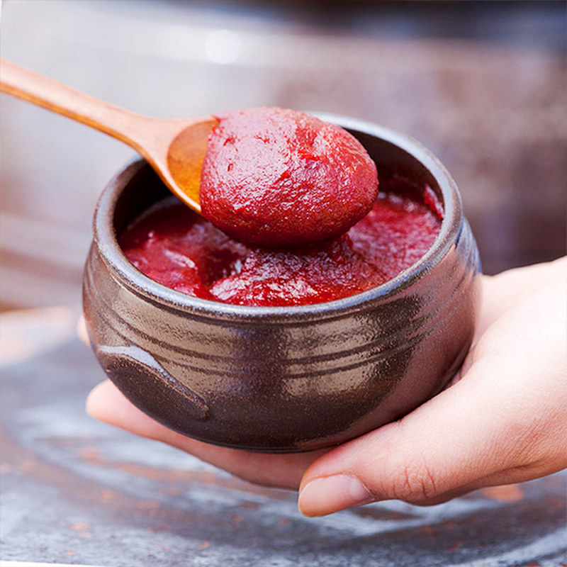 清净园韩国辣椒酱石锅拌饭韩辣酱甜韩式辣炒年糕烤肉火锅专用酱料