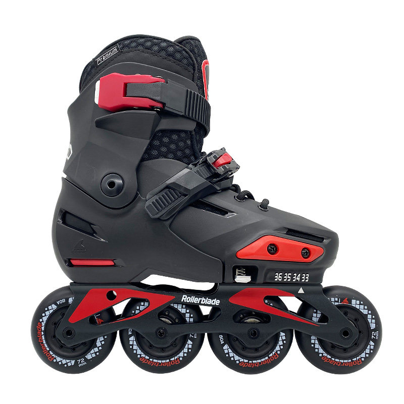 rollerblade儿童轮滑鞋专业花式溜冰鞋休闲花样两用旱冰鞋可调节