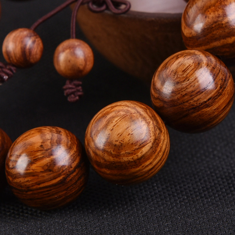 463黄花梨降香黄檀19mm12颗佛珠手串收藏臻品手串